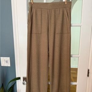 CAbi Tan Wide Leg Women's Pants